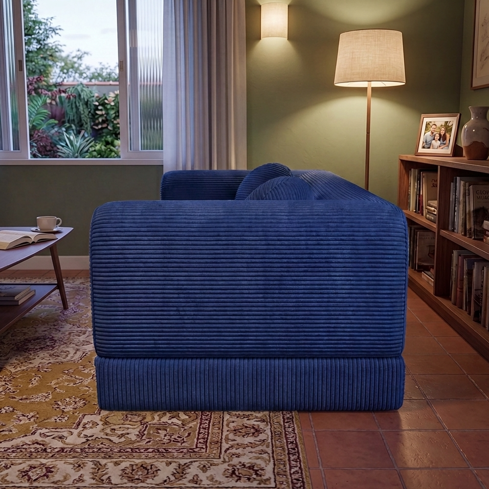 Sofá Cama Cotton Xpand Tech a Vácuo Velourê Cama inBox
