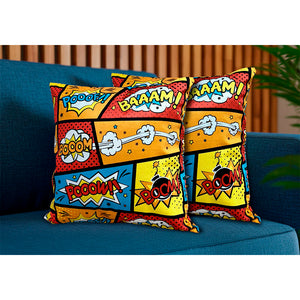 Kit 2 Capas de Almofadas Boom 45x45cm Cama inBox