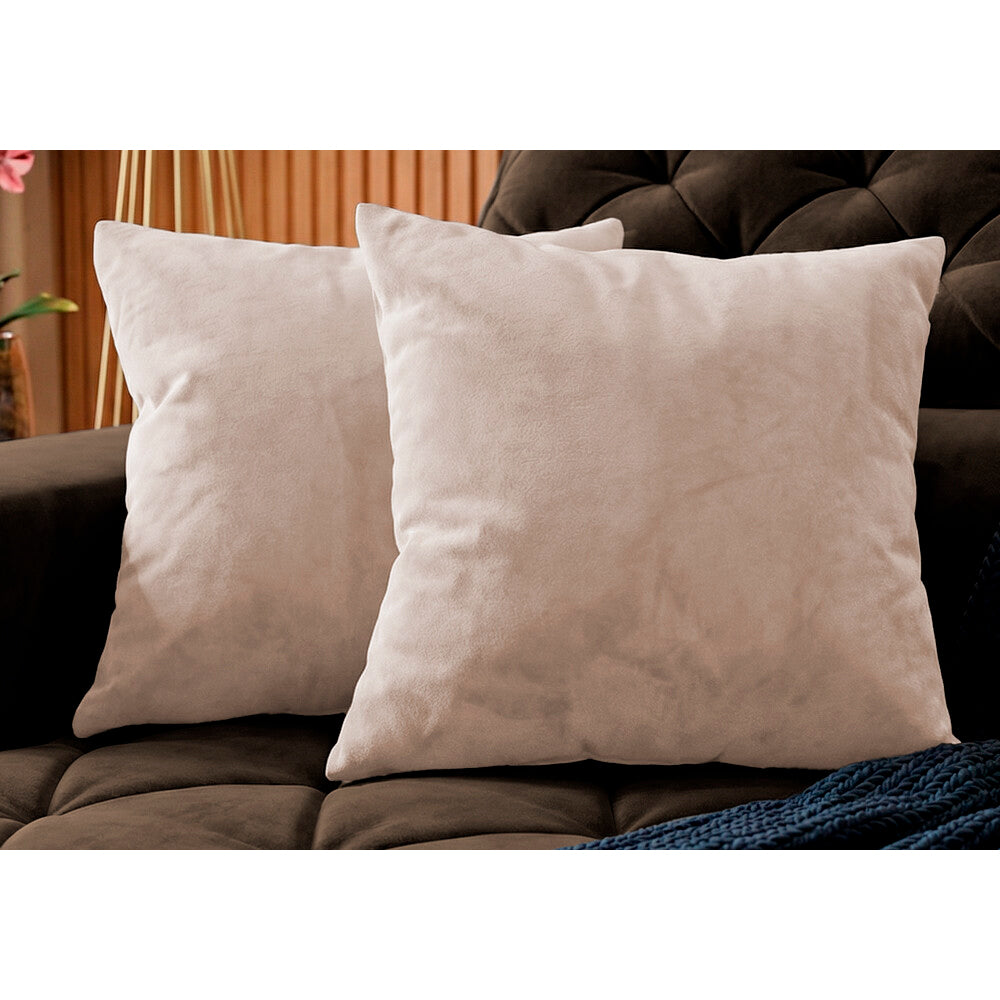Almofadas Kit Plumie de 45x45cm 2 Uni Boucle Cama inBox