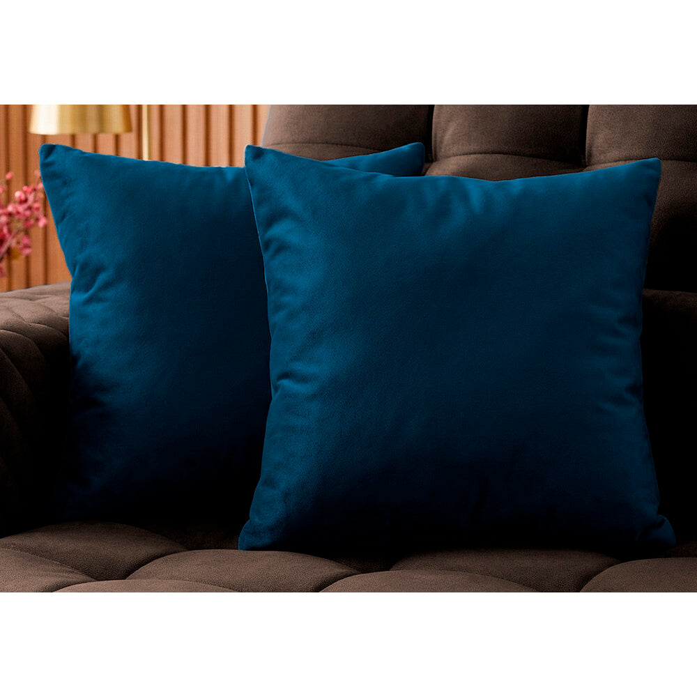 Almofadas Kit Plumie de 45x45cm 2 Uni Velusoft Cama inBox