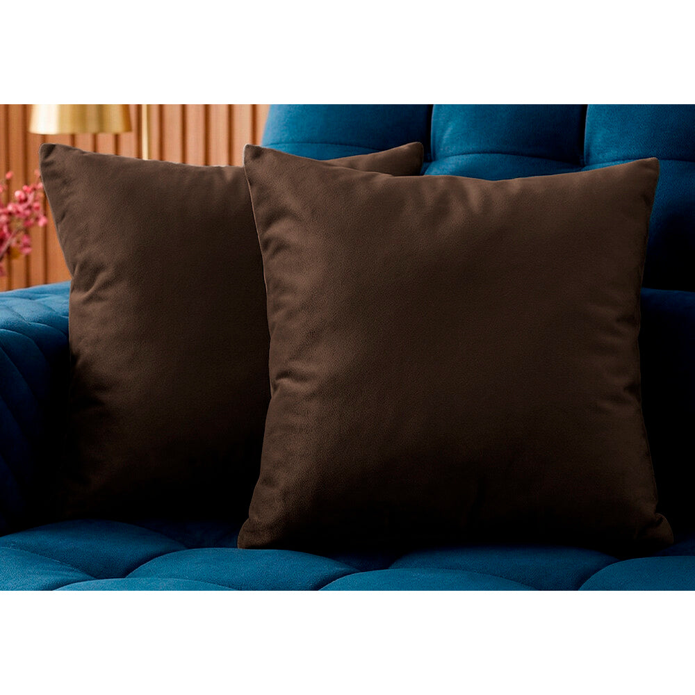 Almofadas Kit Plumie de 45x45cm 2 Uni Velusoft Cama inBox