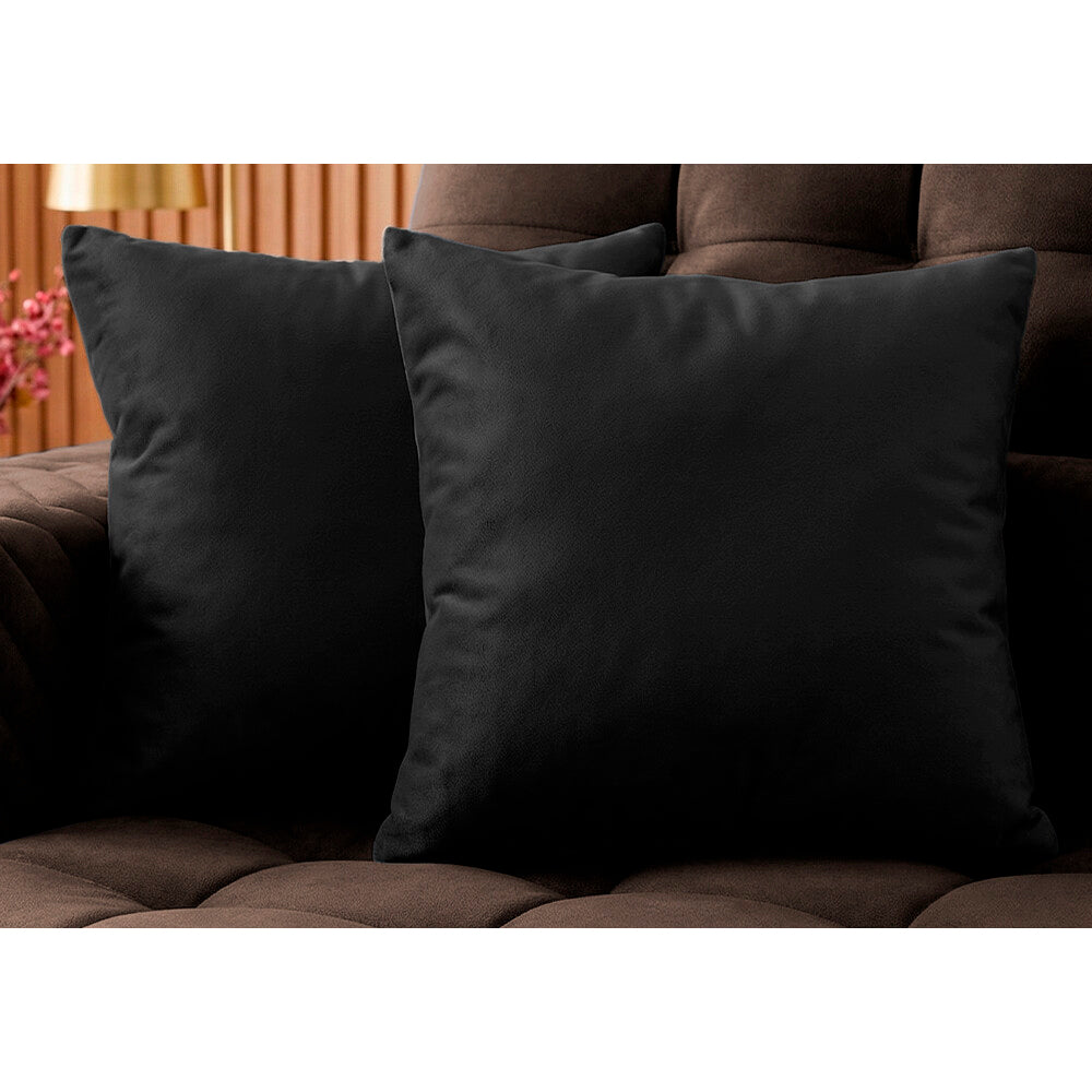 Almofadas Kit Plumie de 45x45cm 2 Uni Velusoft Cama inBox