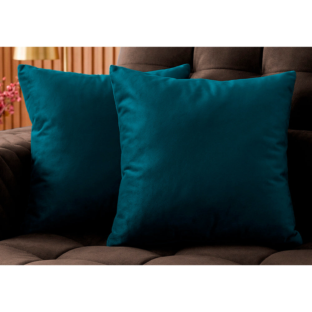 Almofadas Kit Plumie de 45x45cm 2 Uni Velusoft Cama inBox