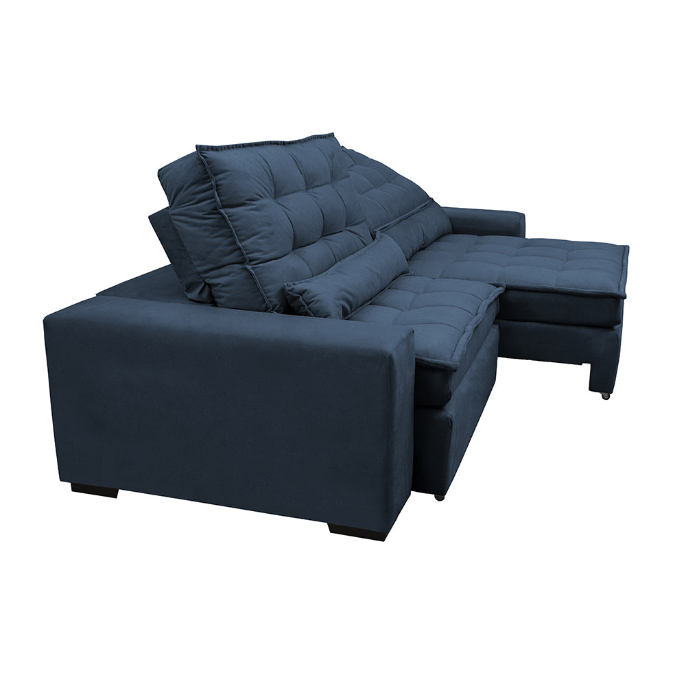 Sofa Retratil e Reclinavel 3 lugares com Molas Ensacadas Gold - ambiente