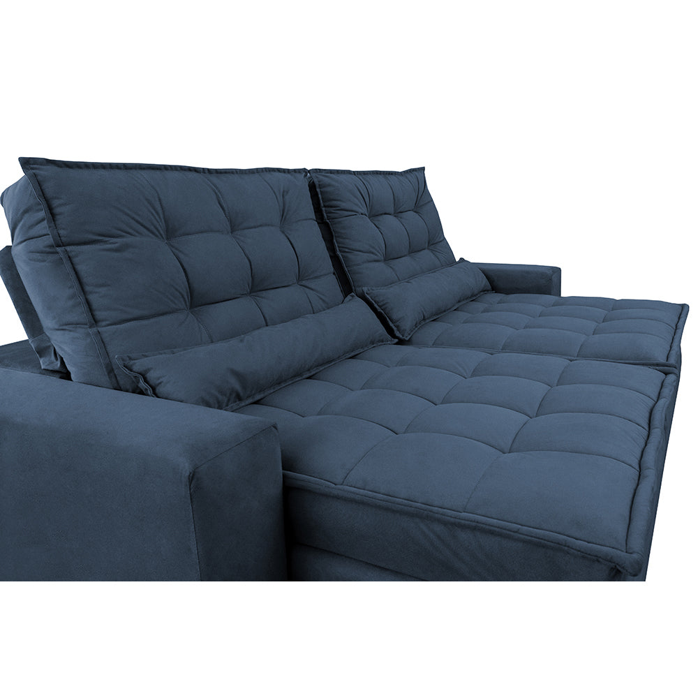 Sofa Retratil e Reclinavel 3 lugares com Molas Ensacadas Gold - ambiente