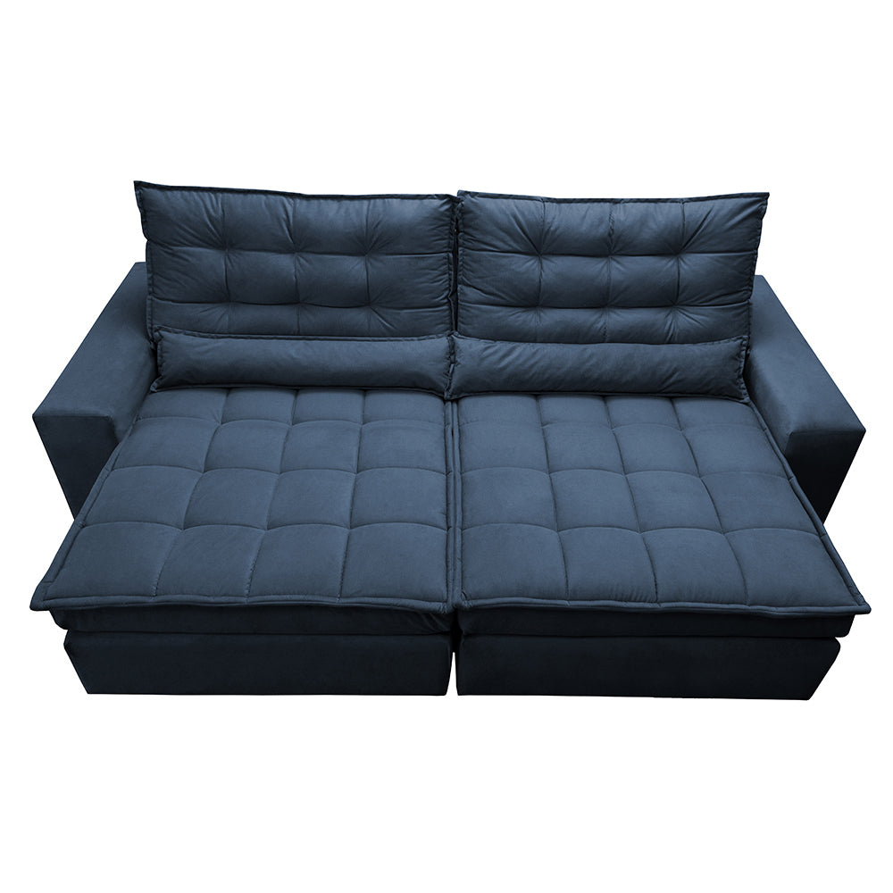Sofa Retratil e Reclinavel 3 lugares com Molas Ensacadas Gold - ambiente