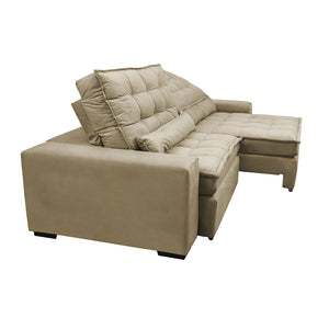 Sofa Retratil e Reclinavel 3 lugares com Molas Ensacadas Gold - ambiente