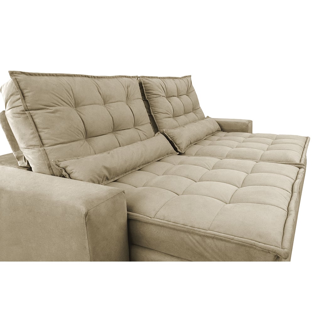 Sofa Retratil e Reclinavel 3 lugares com Molas Ensacadas Gold - ambiente