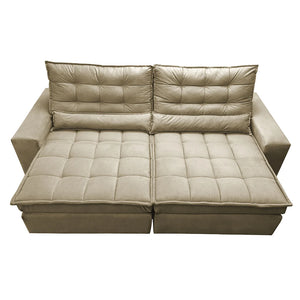 Sofa Retratil e Reclinavel 3 lugares com Molas Ensacadas Gold - ambiente