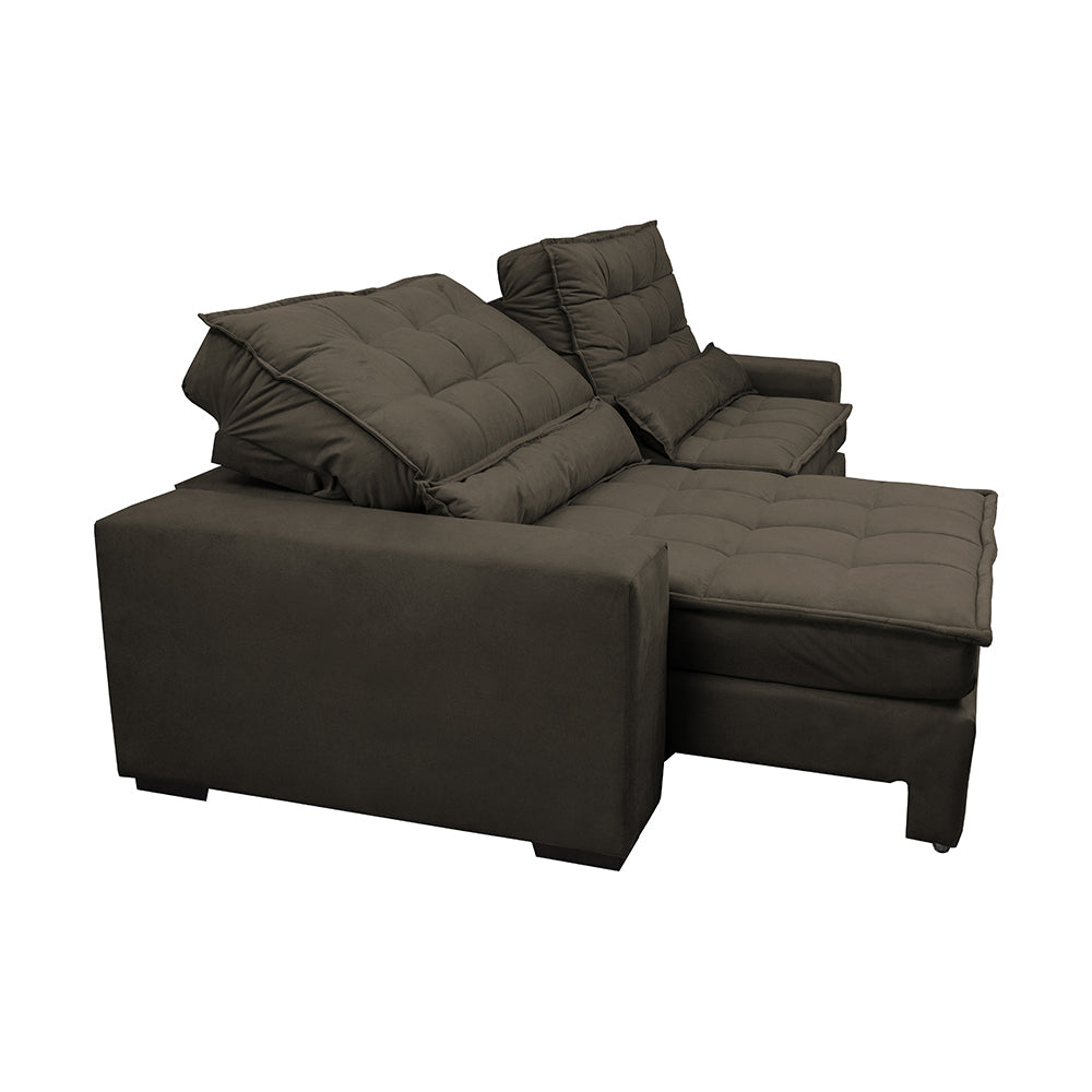 Sofa Retratil e Reclinavel 3 lugares com Molas Ensacadas Gold - ambiente