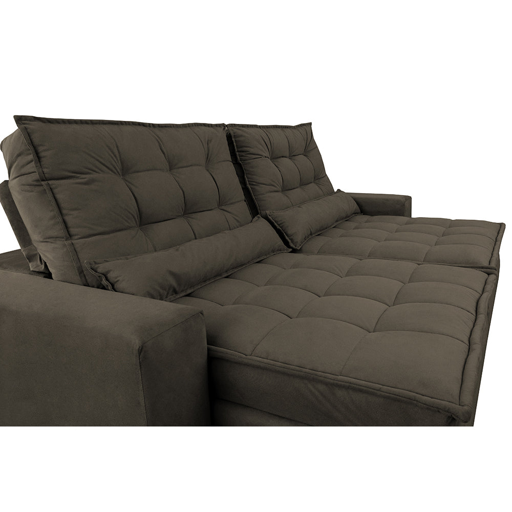 Sofa Retratil e Reclinavel 3 lugares com Molas Ensacadas Gold - ambiente