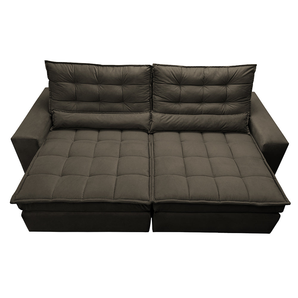 Sofa Retratil e Reclinavel 3 lugares com Molas Ensacadas Gold - ambiente