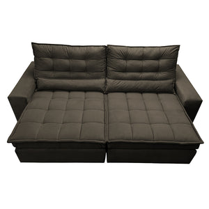 Sofa Retratil e Reclinavel 3 lugares com Molas Ensacadas Gold - ambiente