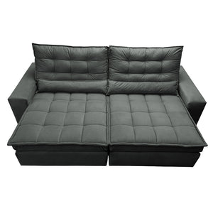 Sofa Retratil e Reclinavel 3 lugares com Molas Ensacadas Gold - ambiente