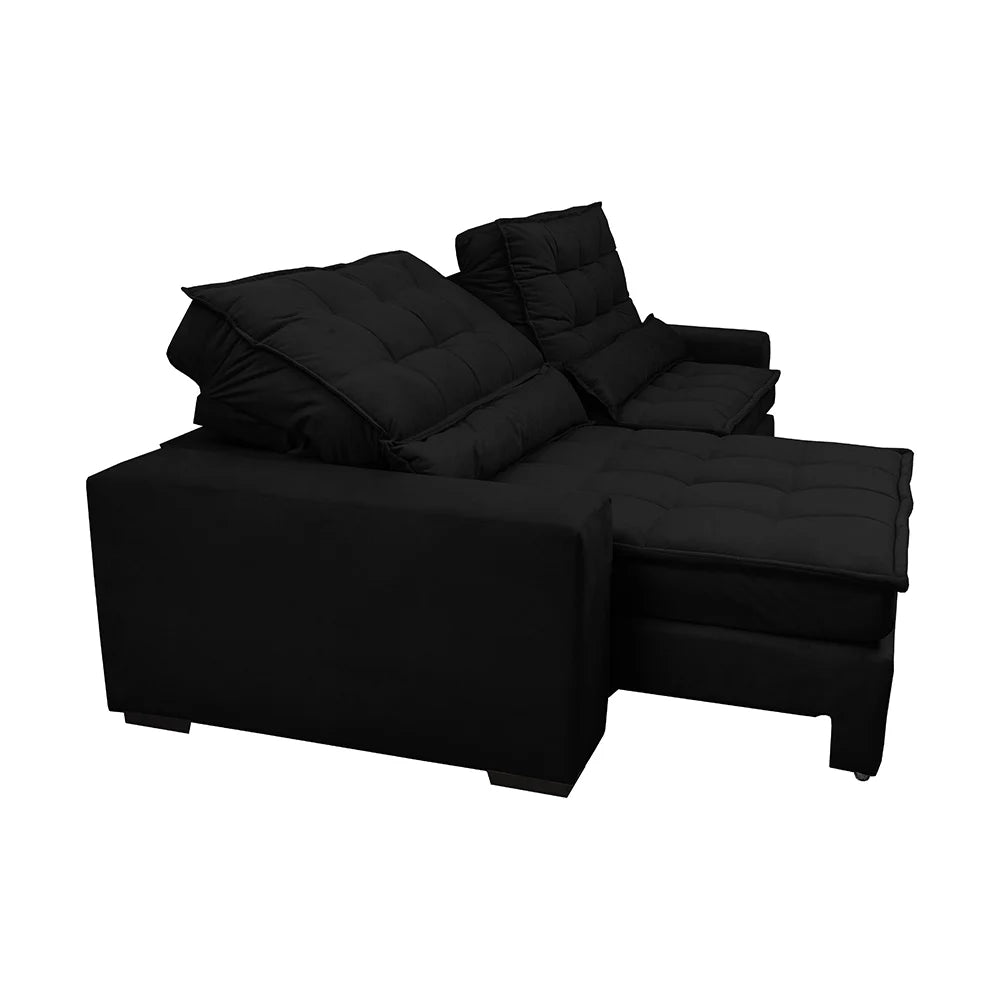 Sofa Retratil e Reclinavel 3 lugares com Molas Ensacadas Gold - ambiente