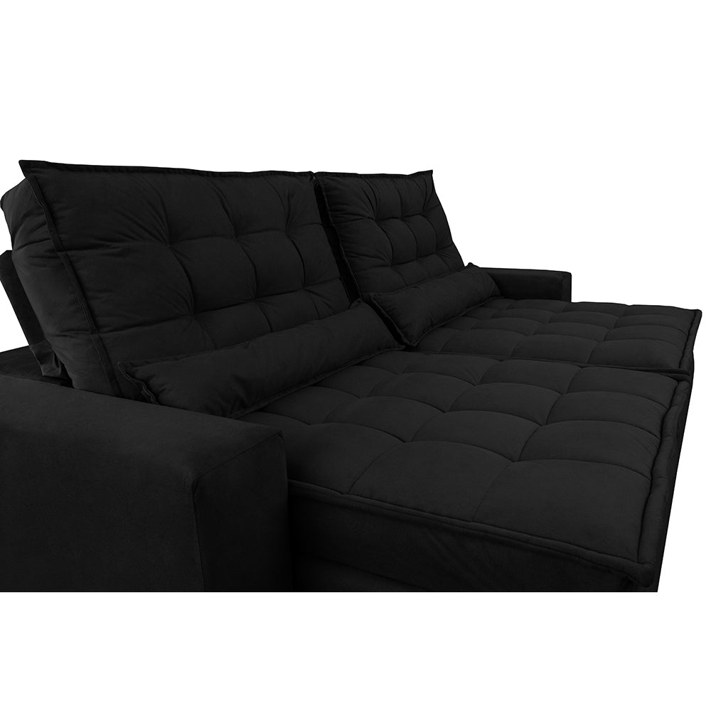Sofa Retratil e Reclinavel 3 lugares com Molas Ensacadas Gold - ambiente