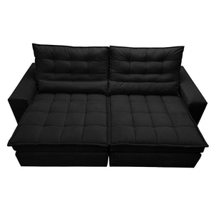 Sofa Retratil e Reclinavel 3 lugares com Molas Ensacadas Gold - ambiente