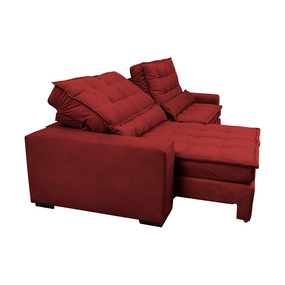 Sofa Retratil e Reclinavel 3 lugares com Molas Ensacadas Gold - ambiente