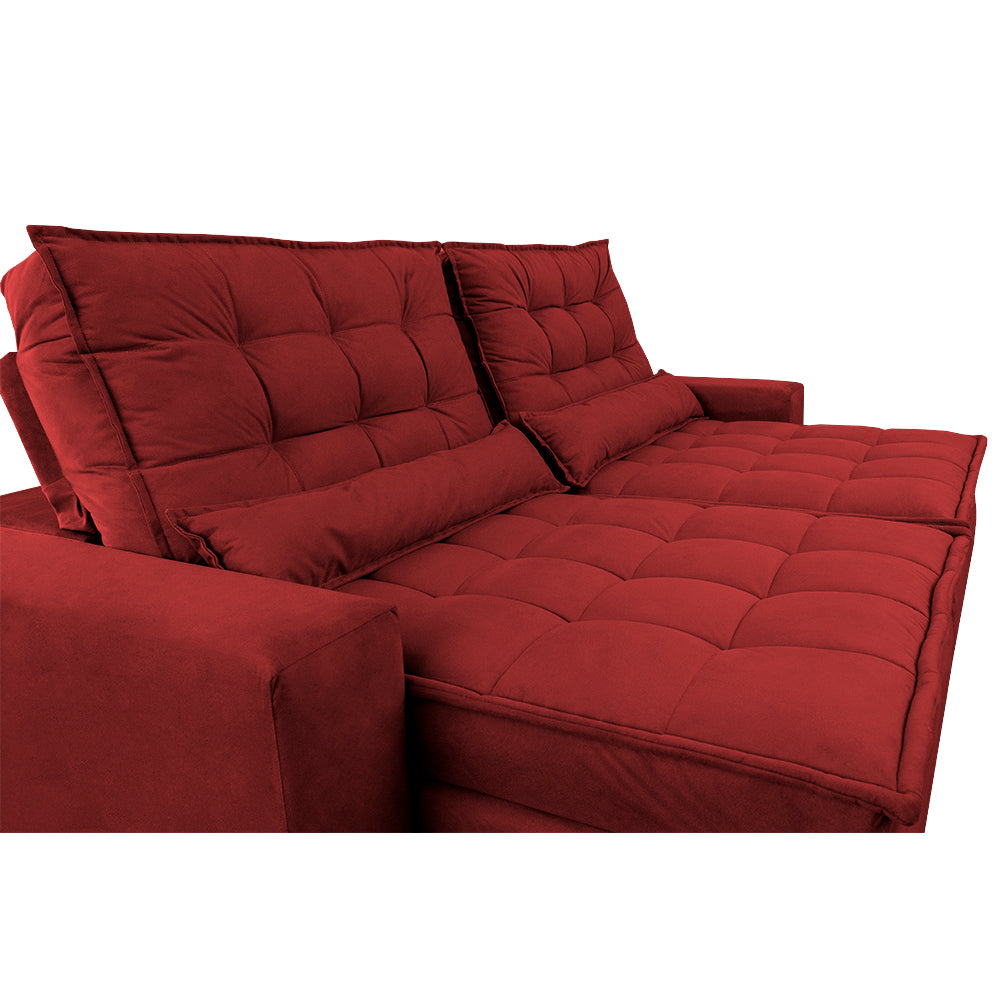 Sofa Retratil e Reclinavel 3 lugares com Molas Ensacadas Gold - ambiente