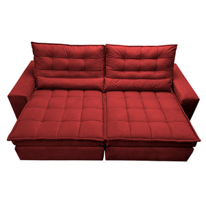 Sofa Retratil e Reclinavel 3 lugares com Molas Ensacadas Gold - ambiente