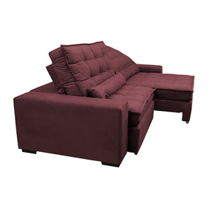 Sofa Retratil e Reclinavel 3 lugares com Molas Ensacadas Gold - ambiente