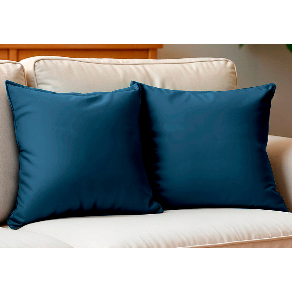 Kit 2 Capas de Almofadas Velusoft 45x45cm Cama inBox