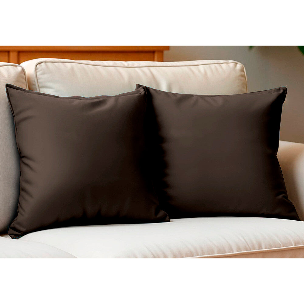 Kit 2 Capas de Almofadas Velusoft 45x45cm Cama inBox