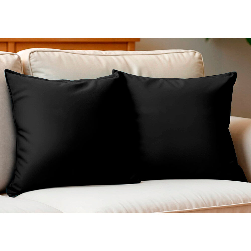 Kit 2 Capas de Almofadas Velusoft 45x45cm Cama inBox