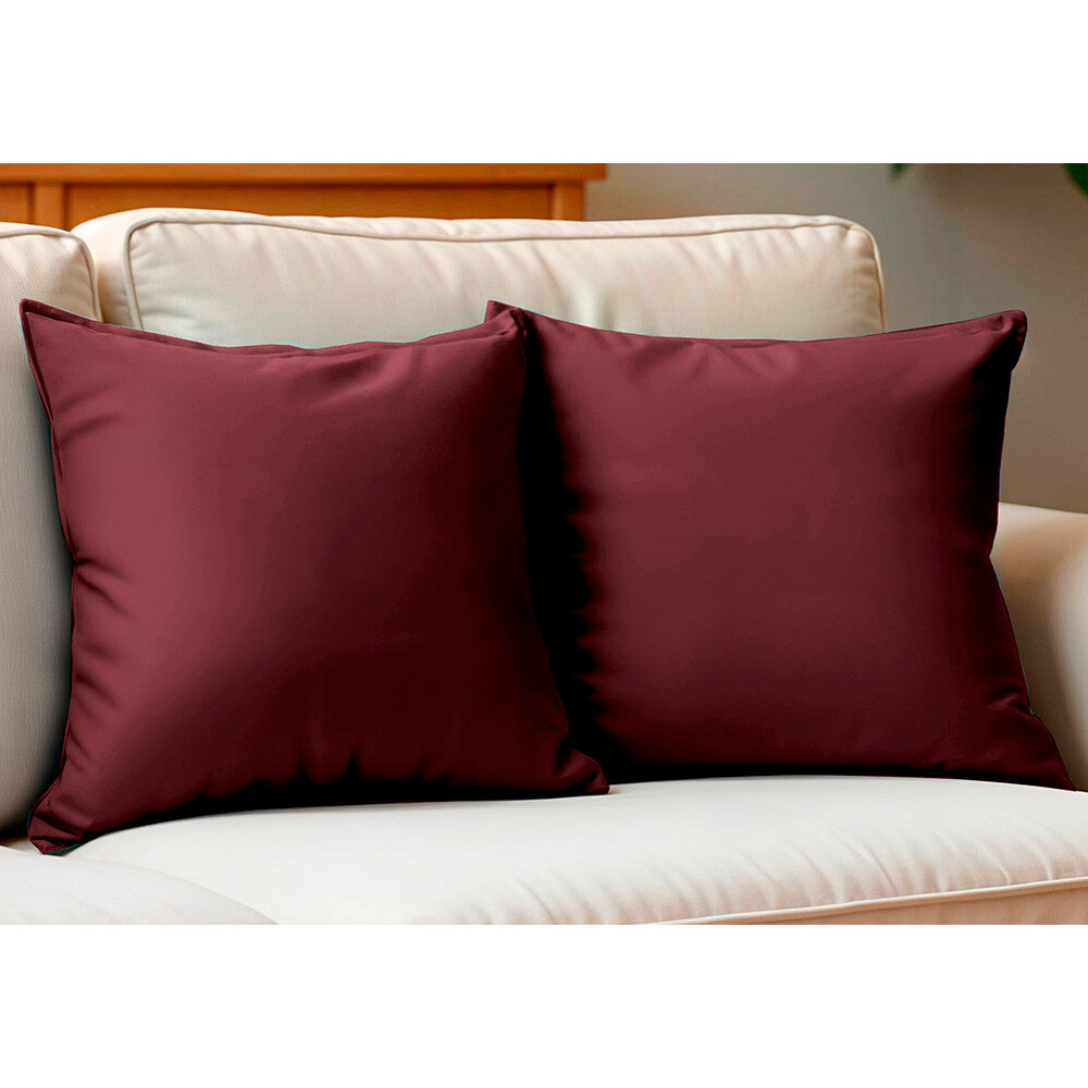 Kit 2 Capas de Almofadas Velusoft 45x45cm Cama inBox