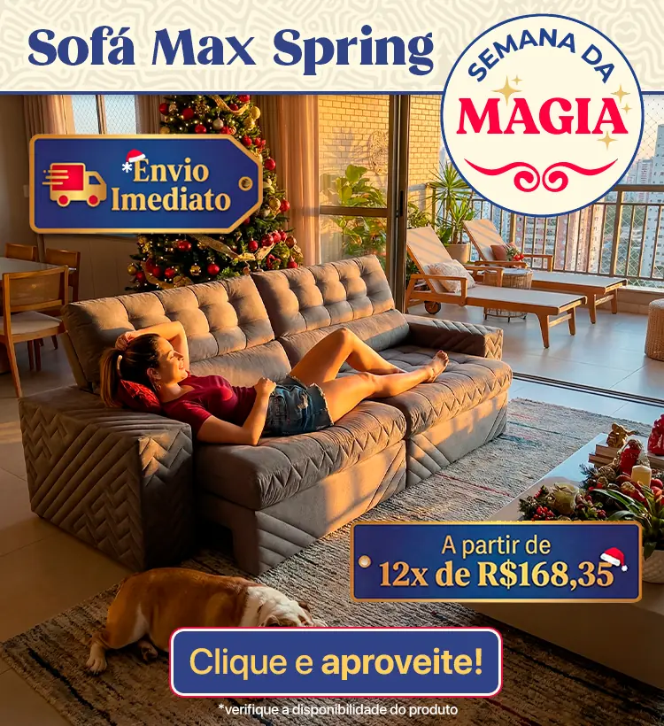 Banner Mobile| Sofá Max Spring
