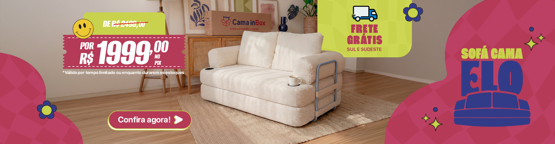 BANNER DESKTOP | PROMOÇÃO RELÂMPAGO ELO