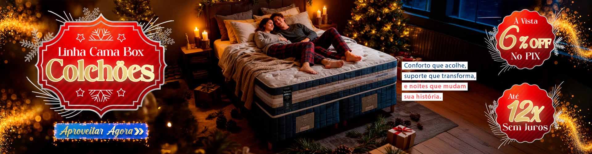 Banner Desktop | Camas e Colchões