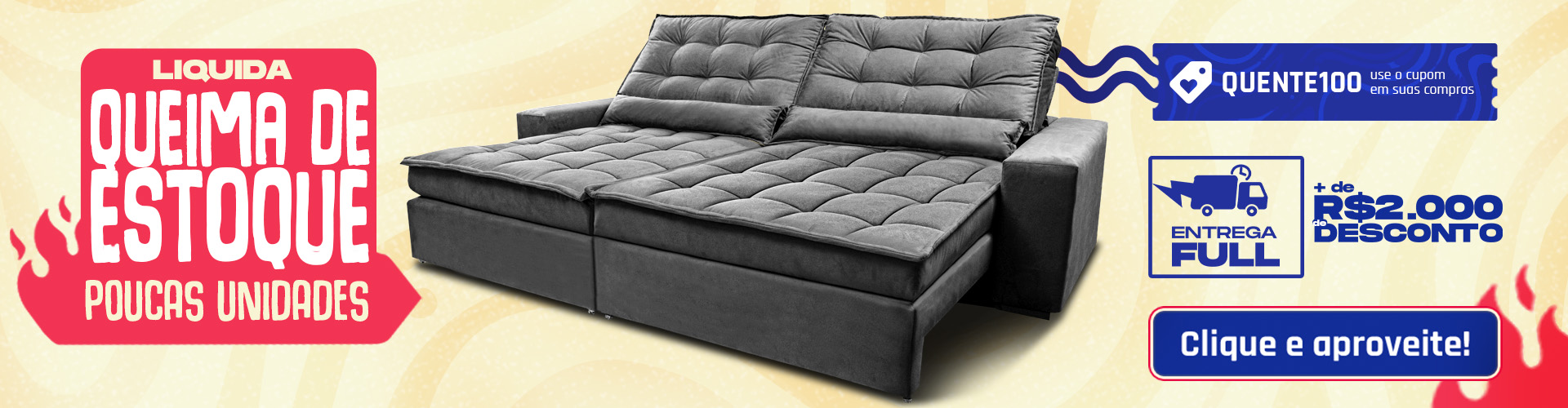 BANNER DESKTOP | QUEIMA DE ESTOQUE