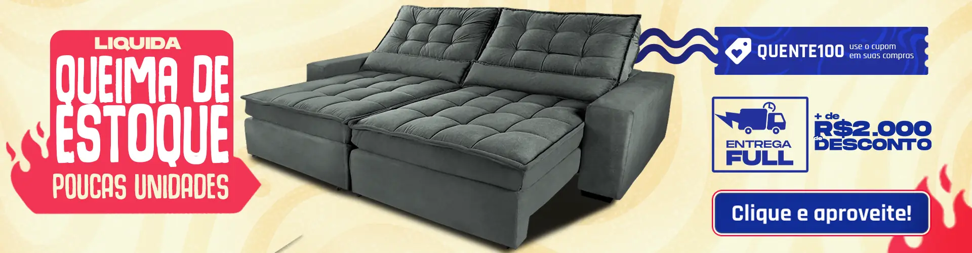 BANNER DESKTOP | QUEIMA DE ESTOQUE