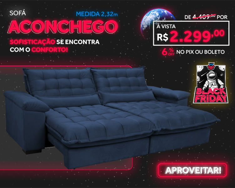 sofa aconchego black friday mobile