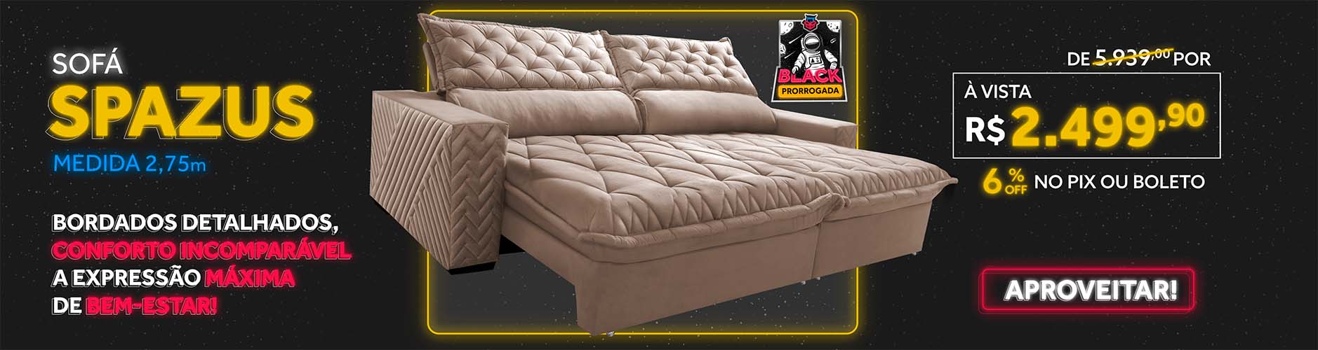 sofa spazus black friday