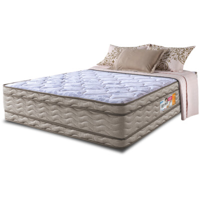 Colchão King OrtoFirm 193x203x32 Double Face Espuma D33 Dourado