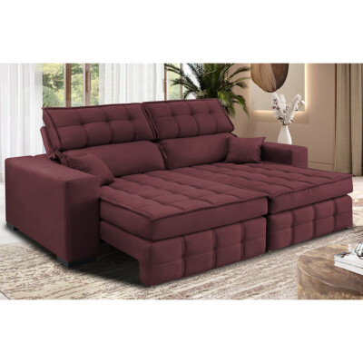 Sofa Retratil Reclinavel Ambientada