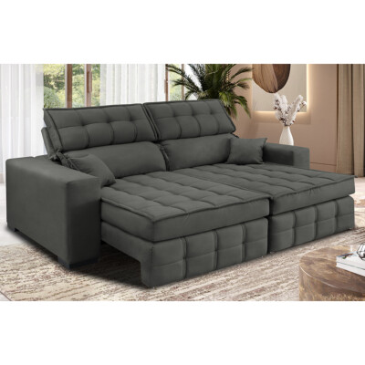 Sofa Retratil Reclinavel Ambientada