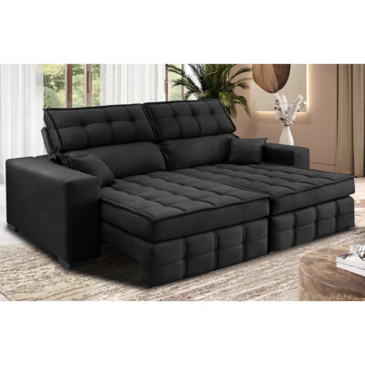 Sofa Retratil Reclinavel Ambientada